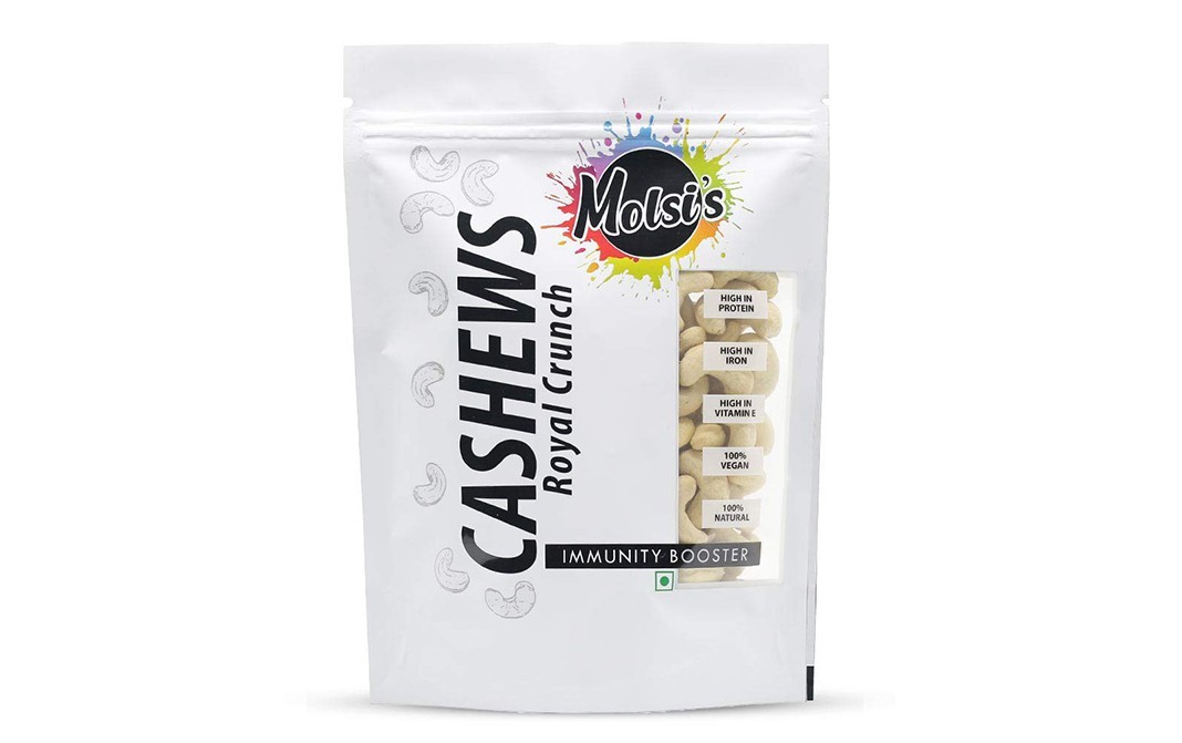 Molsi's Cashews Royal Crunch Immunity Booster   Pack  200 grams